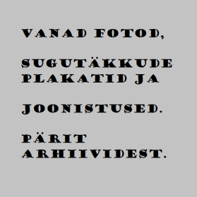 Pildid arhiividest
